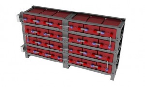 Standard 48V rack for 2V type battery 1