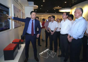 Visit on exhibition center of Narada